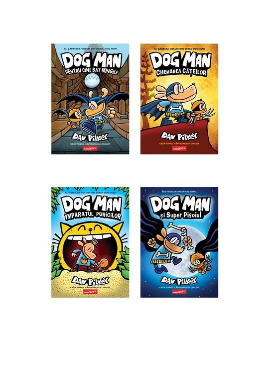 Copertă produs Pachet Seria Dog Man (Vol. 4&ndash;7) - gallery big 4