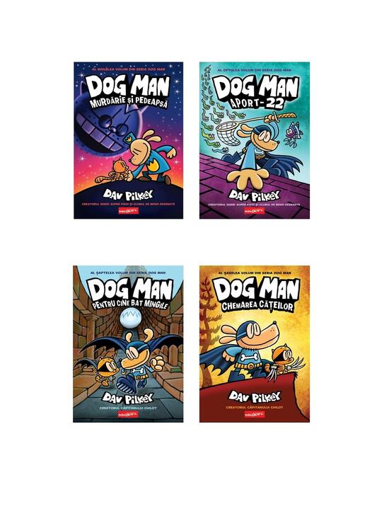 Copertă produs Pachet Seria Dog Man (Vol. 6&ndash;9) - gallery big 5