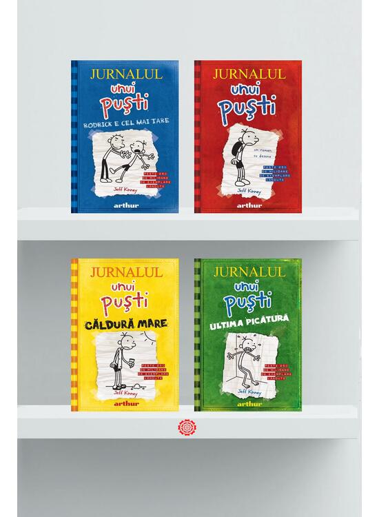 Copertă produs Pachet Seria Jurnalul unui puști (Vol. 1&ndash;4) - gallery big 1