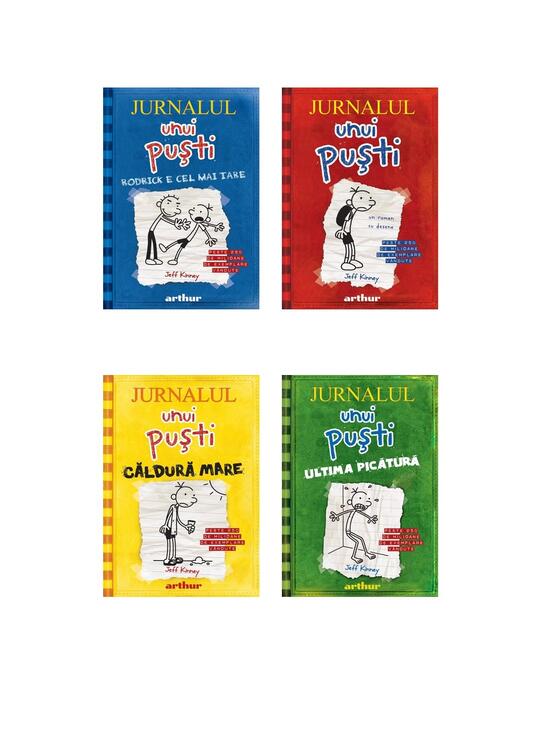Copertă produs Pachet Seria Jurnalul unui puști (Vol. 1&ndash;4) - gallery big 6