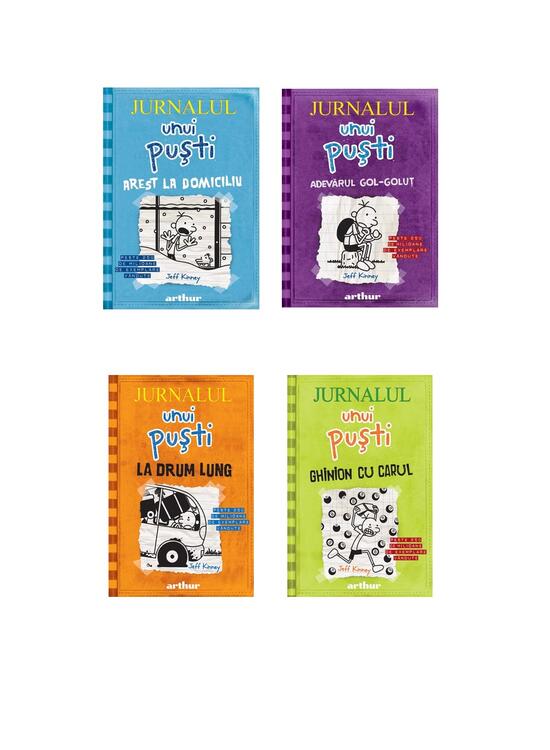 Copertă produs Pachet Seria Jurnalul unui puști (Vol. 5, 6, 8, 9) - gallery big 6