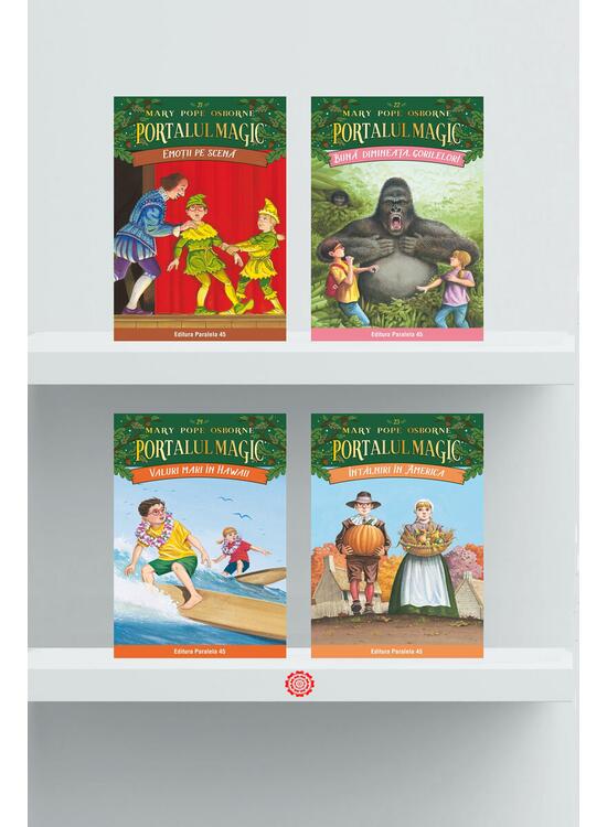 Copertă produs Pachet Seria Portalul magic (Vol. 21&ndash;24) - gallery big 1