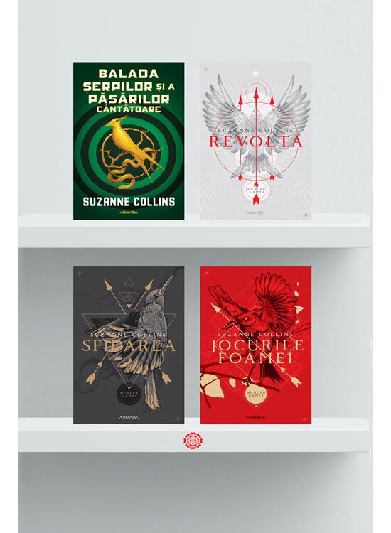 Copertă produs Pachet Serie Jocurile foamei &ndash; Suzanne Collins (Vol. 1&ndash;4) - gallery big 1