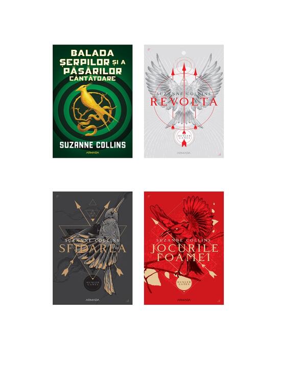 Copertă produs Pachet Serie Jocurile foamei &ndash; Suzanne Collins (Vol. 1&ndash;4) - gallery big 6