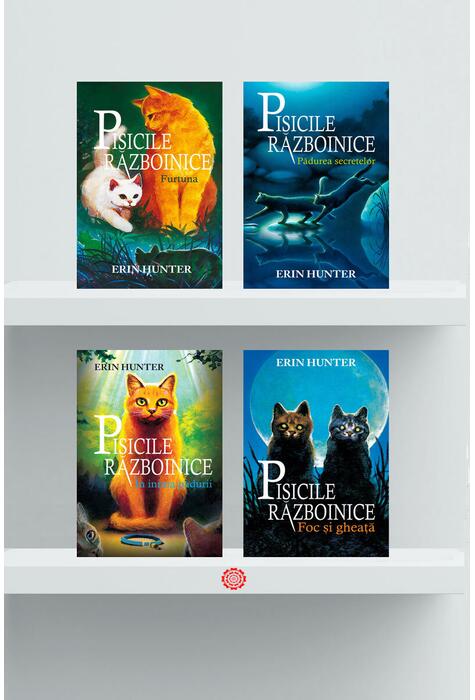 Copertă produs Pachet Seria Pisicile războinice (Vol. 1-4)