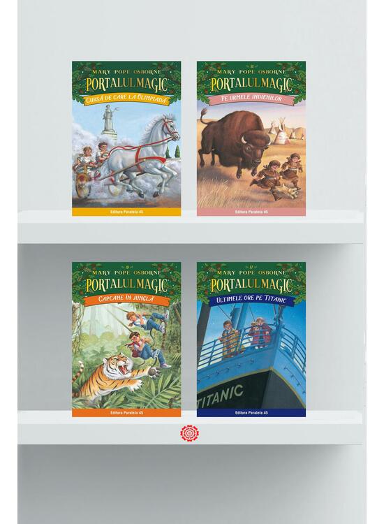 Copertă produs Pachet Seria Portalul magic (Vol. 16&ndash;19) - gallery big 1