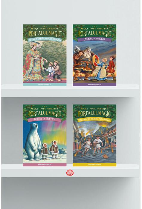 Copertă produs Pachet Seria Portalul magic (Vol. 12&ndash;15)