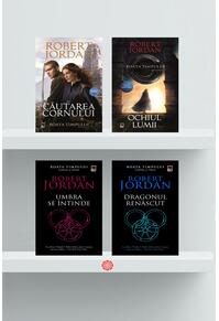 Copertă produs Pachet Seria Roata timpului &ndash; Robert Jordan (Vol. 1&ndash;4)
