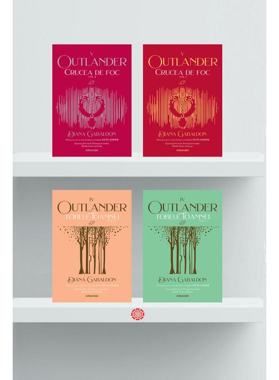 Copertă produs Pachet Seria Outlander &ndash; Diana Gabaldon (Vol. 5&ndash;8) - gallery big 1