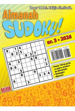 Copertă produs Almanah Sudoku Nr. 3/ 2026