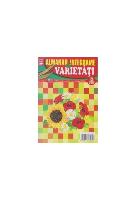 Copertă produs Almanah integrame de varietăți, nr. 3/ 2026