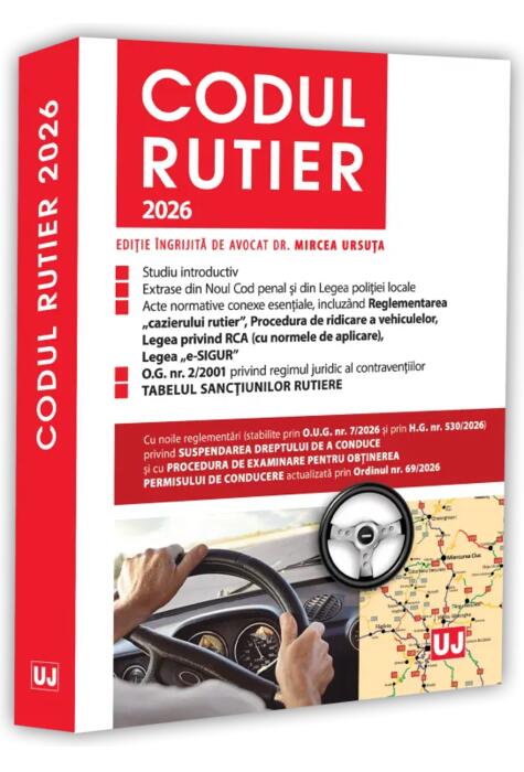 Copertă produs Codul rutier 2026