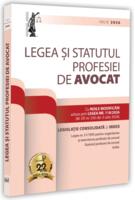 Imagine produs Legea și statutul profesiei de avocat. Iulie 2026. Legislația profesiei de avocat