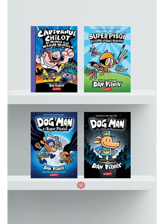 Copertă produs Pachet autor &ndash; Dav Pilkey - gallery big 1