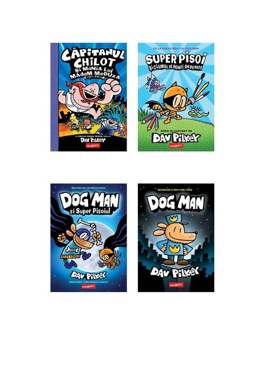 Copertă produs Pachet autor &ndash; Dav Pilkey - gallery big 5