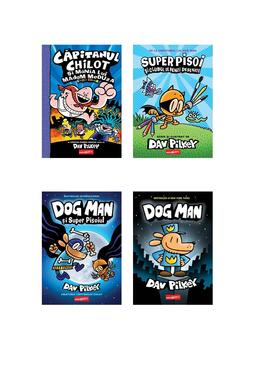 Copertă produs Pachet autor &ndash; Dav Pilkey