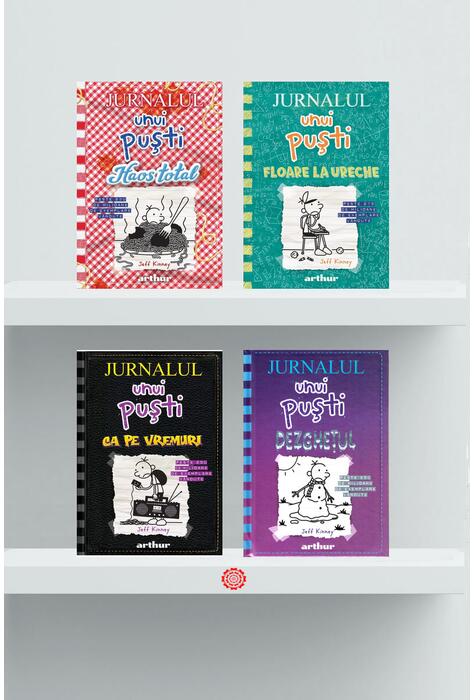 Copertă produs Pachet autor &ndash; Jeff Kinney