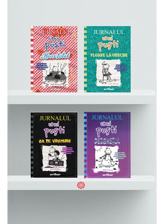 Copertă produs Pachet autor &ndash; Jeff Kinney - gallery big 1