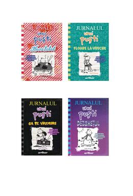 Copertă produs Pachet autor &ndash; Jeff Kinney