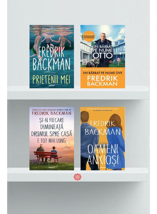 Copertă produs Pachet autor &ndash; Fredrik Backman - gallery big 1