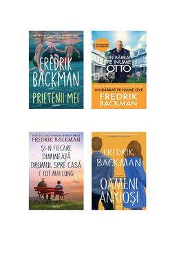 Copertă produs Pachet autor &ndash; Fredrik Backman