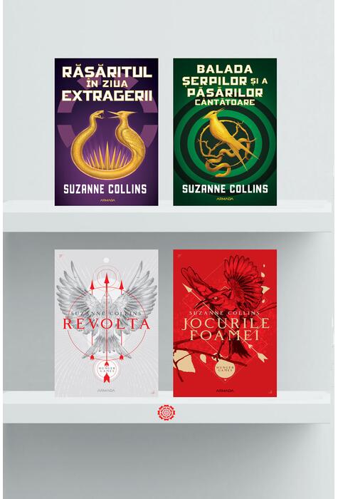Copertă produs Pachet autor &ndash; Suzanne Collins