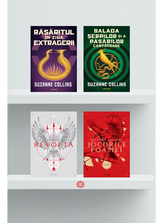 Copertă produs Pachet autor &ndash; Suzanne Collins - gallery big 1