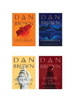 Copertă produs Pachet autor &ndash; Dan Brown