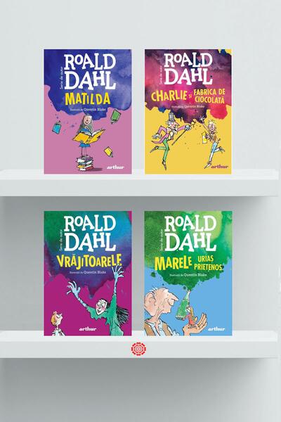 Pachet autor – Roald Dahl - Hardcover - Roald Dahl - Arthur