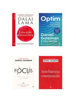 Copertă produs Pachet autor &ndash; Daniel Goleman