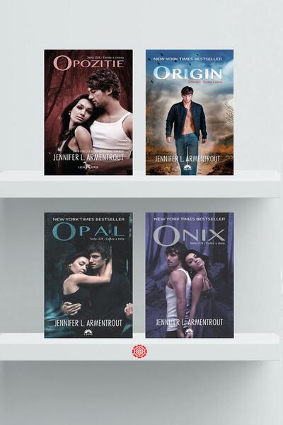 Pachet Seria Lux – Jennifer L. Armentrout (Vol. 2–5) - Paperback brosat - Jennifer L. Armentrout - Leda