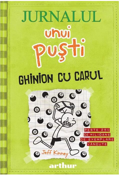 Copertă produs Ghinion cu carul. Jurnalul unui puşti (Vol.8)