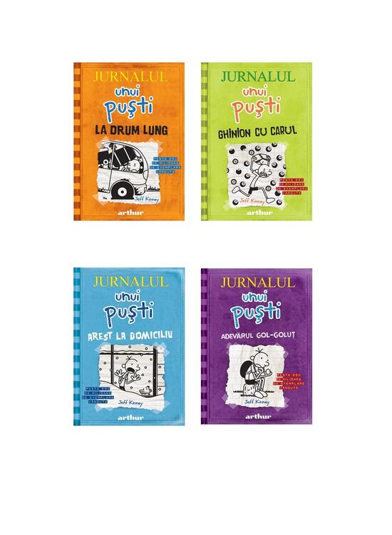 Copertă produs Pachet Seria Jurnalul unui puști (Vol. 5, 6, 8, 9) - gallery big 5