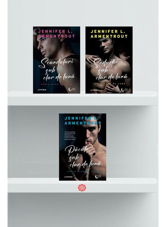 Copertă produs Pachet Seria Clar de Lună - Jennifer L. Armentrout (Vol. 1-3) - gallery big 1