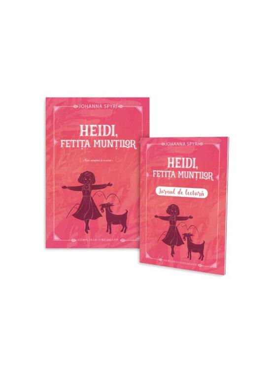 Copertă produs Heidi, fetița munților + jurnal de lectură - gallery big 1