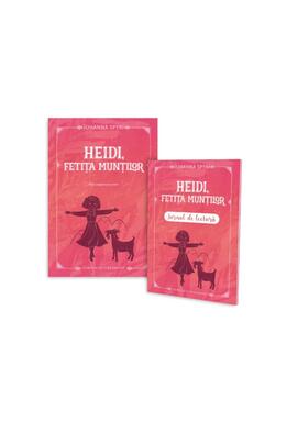 Copertă produs Heidi, fetița munților + jurnal de lectură
