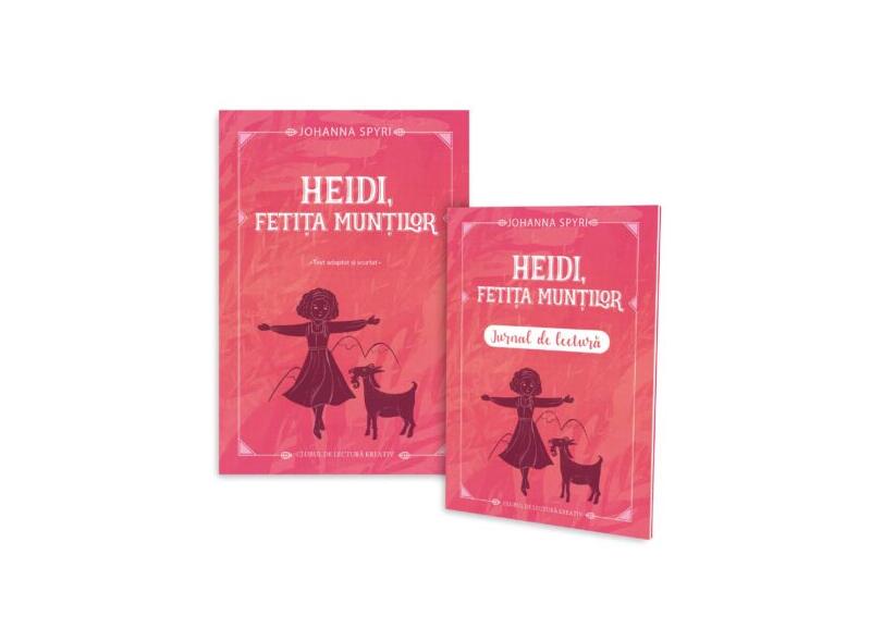 Heidi, fetița munților + jurnal de lectură - Paperback brosat - Kreativ
