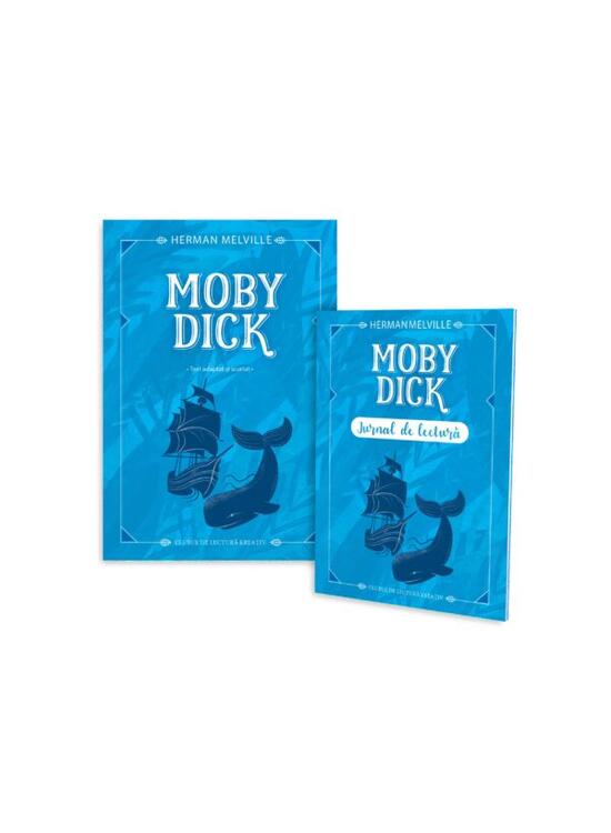 Copertă produs Moby Dick + jurnal de lectură - gallery big 1