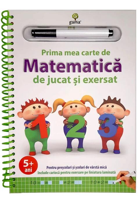 Copertă produs Prima mea carte de matematică de jucat și exersat
