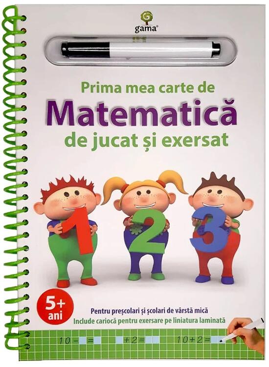 Copertă produs Prima mea carte de matematică de jucat și exersat - gallery big 1