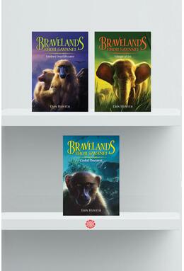 Copertă produs Pachet Seria Bravelands - Erin Hunter (Vol. 2-4)