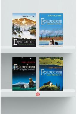 Copertă produs Pachet Seria Exploratorii - Erin Hunter (Vol. 1-4)