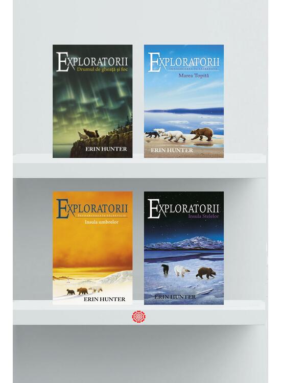 Copertă produs Pachet Seria Exploratorii - Erin Hunter (Vol. 5-8) - gallery big 1