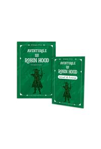 Copertă produs Aventurile lui Robin Hood + jurnal de lectură