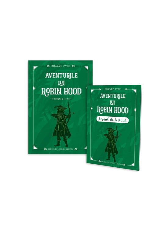 Copertă produs Aventurile lui Robin Hood + jurnal de lectură - gallery big 1