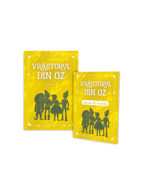 Copertă produs Vrăjitorul din Oz + jurnal de lectură - gallery big 1
