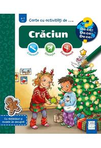 Copertă produs Carte cu activități de... Crăciun (4-7 ani)