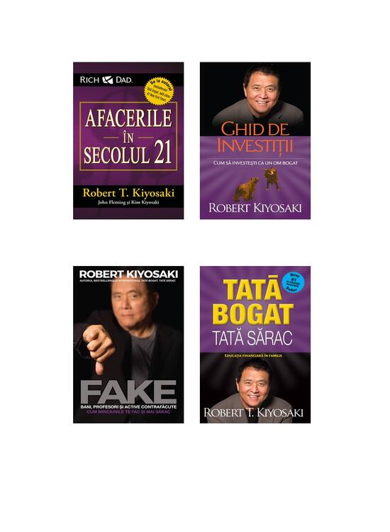 Copertă produs Pachet autor &ndash; Robert T. Kiyosaki - gallery big 6