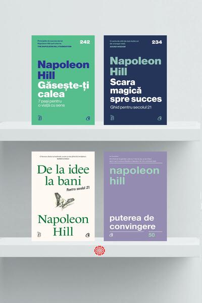 Pachet autor – Napoleon Hill - Paperback brosat - Napoleon Hill - Curtea Veche
