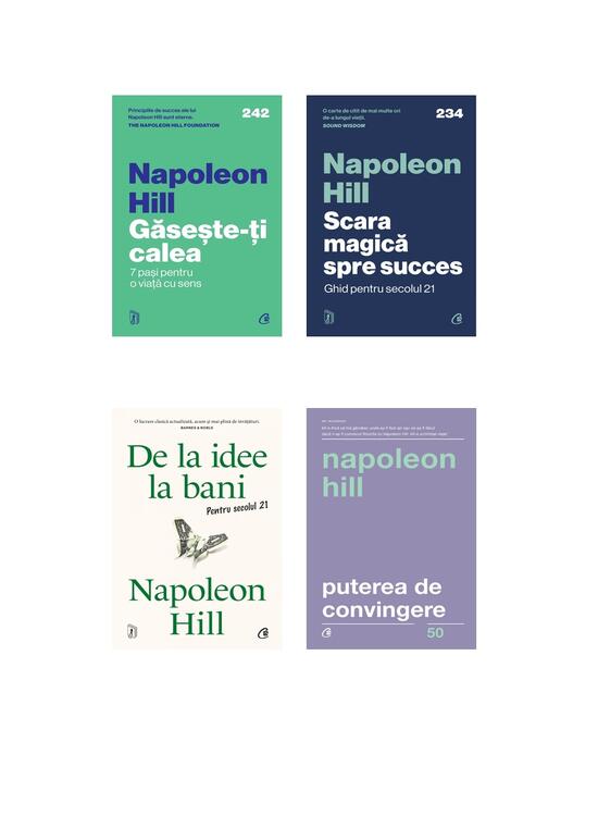 Copertă produs Pachet autor &ndash; Napoleon Hill - gallery big 5